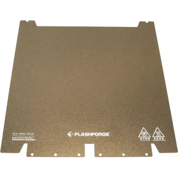 Stahl-Druckplatte für 3D-Drucker Flashforge GUIDER3 PLUS, Ultra PEI Oberfläche, Originalteil 70002484002