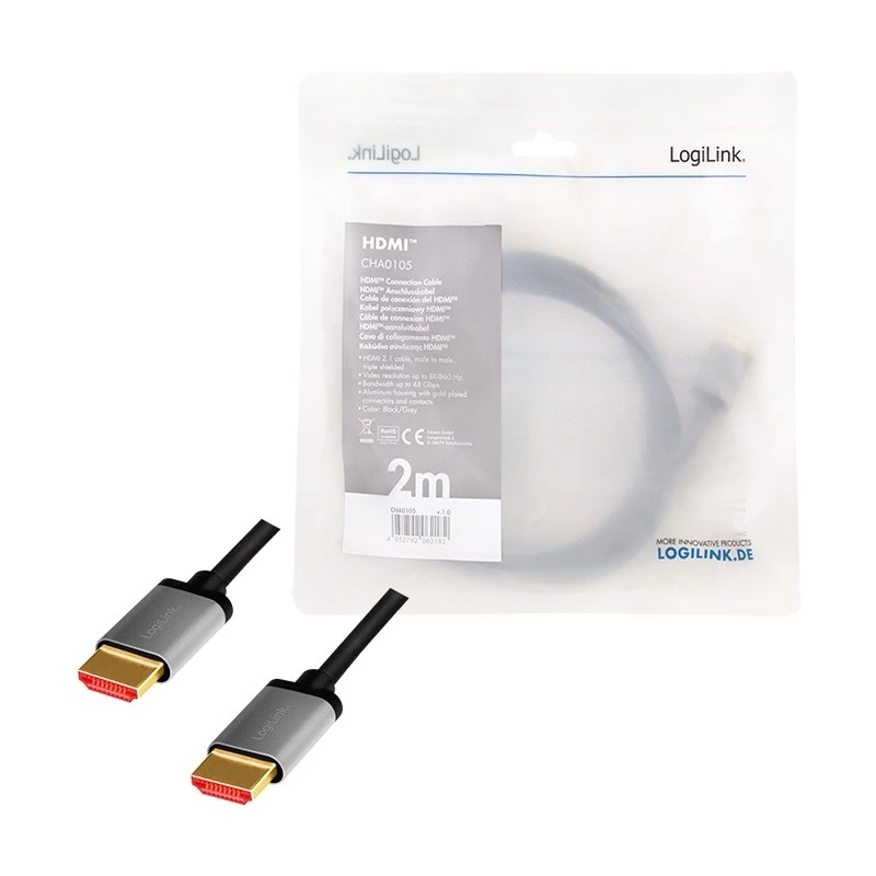 HDMI-Kabel LogiLink CHA0105 2 m