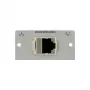 Kindermann 7444000523 RJ-45 Gender Changer 1:1, Frontplatten-Snap-In-Modul