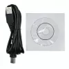 Qoltec Monolith 53980 USV 1000 VA 600 W, 2x Schuko, LCD, USB, RJ45