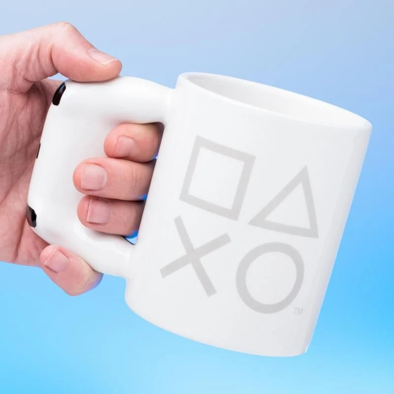Becher Paladone PlayStation Shaped PS5 Weiß 0,48 L Einzeln
