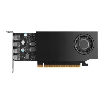 Grafikkarte PNY NVIDIA RTX A400, 4 GB GDDR6, 64-Bit, PCIe 4.0 x8, 4x DisplayPort 1.4a, aktive Kühlung