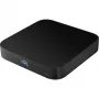 OWC miniStack STX Thunderbolt 4 Speichergehäuse mit Hub, 3,5 Zoll SATA + M.2 NVMe, Schwarz