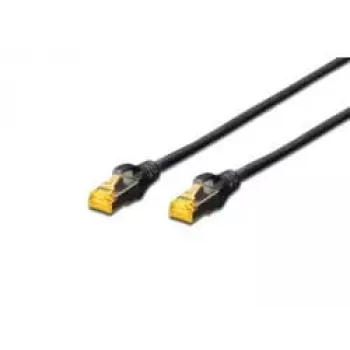 Digitus CAT 6A S/FTP RJ-45 Patchkabel 7 m, Schwarz
