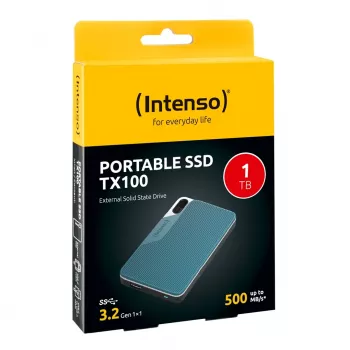 Intenso TX100 1-TB-externe-SSD, USB-C 3.2 Gen 1x1