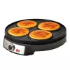 Adler AD 3093 2-in-1 doppelseitiger elektrischer Crêpe-Maker, 1600 W, Schwarz