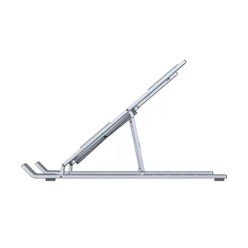 Unitek OT155SL faltbarer Laptopständer, Aluminium, Silber