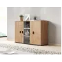 Cama sideboard 120 cm SOHO S7 lefkas oak/Schwarz
