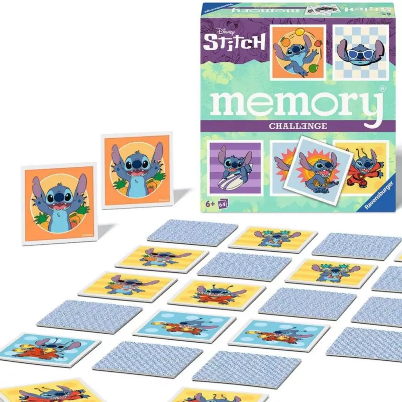 Challenge memory Disney Stitch, Memory-Spiel