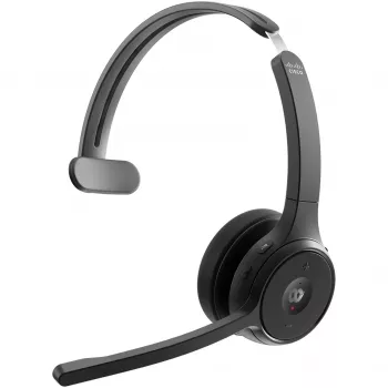 721 Wireless Single ON-EAR Headset USB-A BUNDLE-CARBON Schwarz