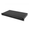 Glasfaser-Patchpanel LANBERG FOP1-24ST-FCB 1U 24xST / 24xFC Rackmontage Schwarz