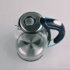 Wasserkocher Maestro MR-054 1,7 l 2200 W Glasgehäuse, blaue Hintergrundbeleuchtung, verdecktes Heizelement