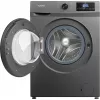 BOMANN WA 7185 Frontlader-Waschmaschine, 8 kg, 1400 U/min, titan/schwarz