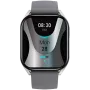 Canyon Chatter SW-58 CNS-SW58SS Smartwatch, 1,8″ IPS, BT-Telefonie, silbergrau