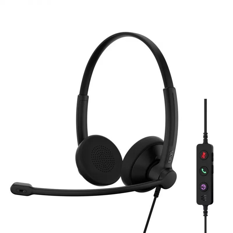 Headset EPOS IMPACT 100 UC Stereo USB-C+A Kabelgebunden Leichtgewichtig Komfortabel