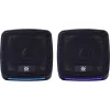 Defender J3 2.0 PC-Lautsprecher, 6 W, LED, USB-Stromversorgung, AUX, 90–20000 Hz, Schwarz