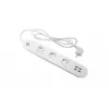 Intelligente Steckdosenleiste Denver SHP-300U 3 AC-Steckdosen Typ E 4 Weiß