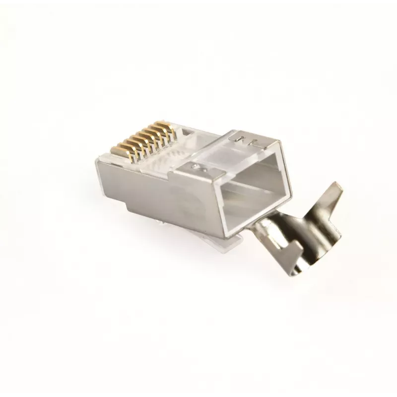RJ45-Steckverbinder GEMBIRD CAT7 8P8C vergoldet 15µm FTP/SFTP 50er-Pack
