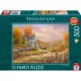 Thomas Kinkade Studios: Herbst in Apple Hill, Puzzle 500 Teile