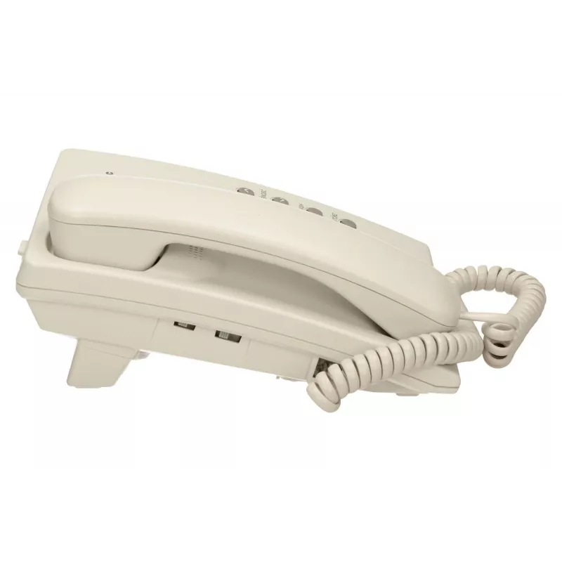 Panasonic KX-TS500PDW schnurgebundenes Telefon, wandmontierbar, Ton-/Impulswahl, Weiß
