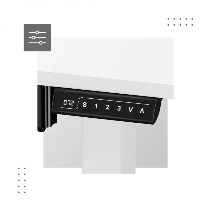 Elektrischer Schreibtisch MA-Leader 7.0 Weiß