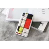 iKins Mondrian Hülle für iPhone XS/X, Weiß, K1624H