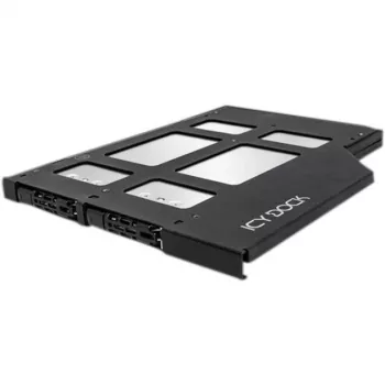 ICY DOCK - ToughArmor MB852M2PO-B - 2x M.2 NVMe PCIe 4.0 SSD zu 2x OCuLink Ultra Slim Wechselrahmen