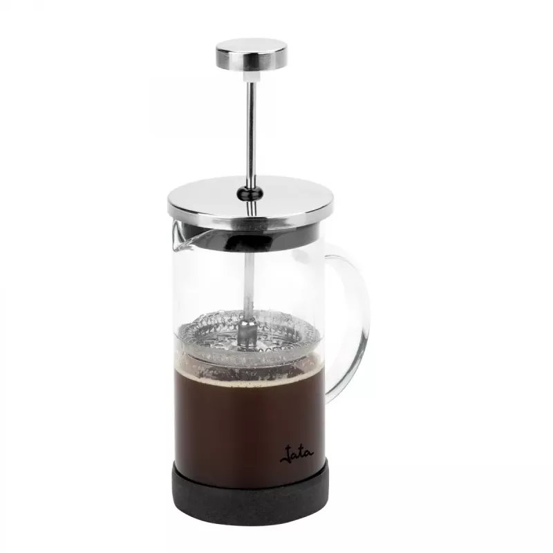 French Press JATA HCAF1160 0,6 L Schwarz Transparent
