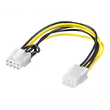 Wentronic Goobay Internes PC-Stromkabel - PCI Express 6-polig Buchse > PCI Express 8-polig Buchse (93635)