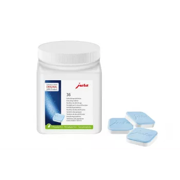 Entkalkungstabletten Jura Descaler 70751 für Kaffeemaschinen, 36 Tabletten im Kunststoffglas