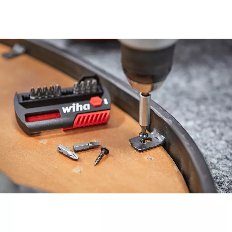 Bit-Set FlipSelector Standard, 13-teilig (Schwarz/Rot, PH / PZ / SL)