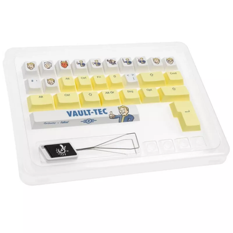Keycap-Set Ducky x Fallout 132-teilig ISO DE-Layout