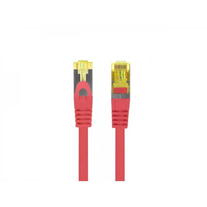 Netzwerkkabel Lanberg PATCHCORD KAT.6A S/FTP LSZH CU 0,5M Rot