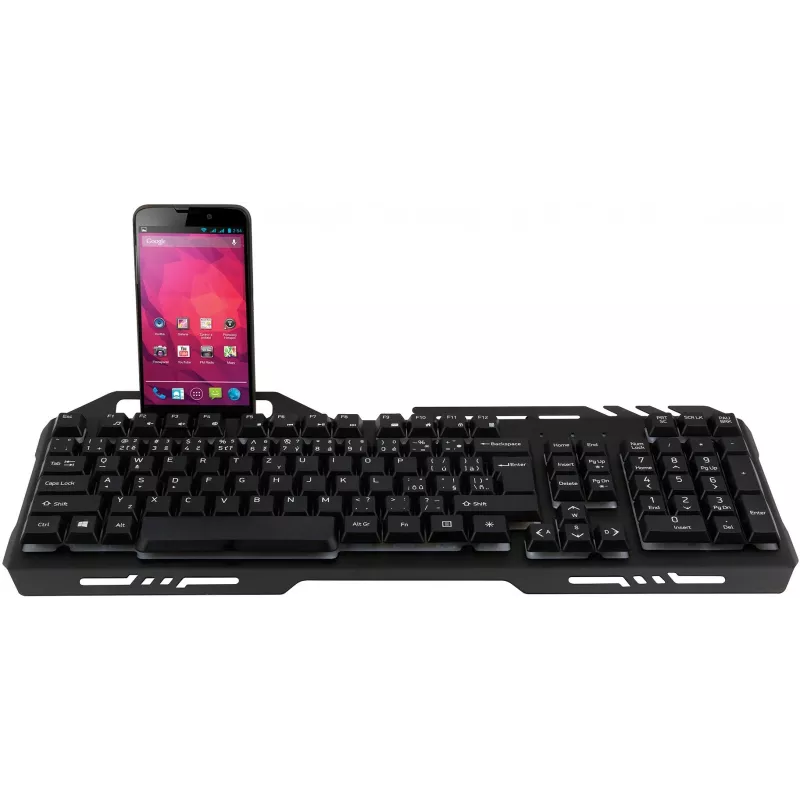 Tastatur YKB 3200 SHADOW metal, LED
