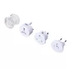 Akyga AK-AD-61 universeller Reisestecker-Adapter, weltweit, 10 A, weiß
