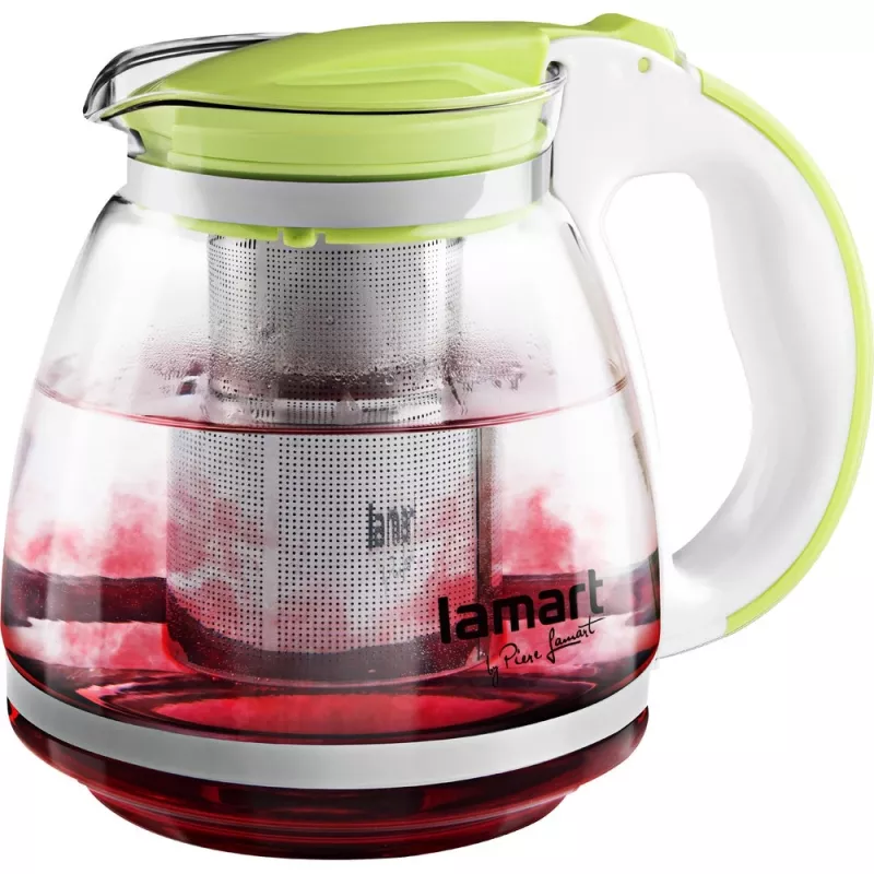Lamart LT7028 Kanne mit Aufgusseinsatz, 1,5 l, Grün