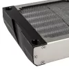 Kühlerblock Aqua-Computer 33705 — Aluminium/Kupfer/Edelstahl, 320×140×40 mm, grau/silber