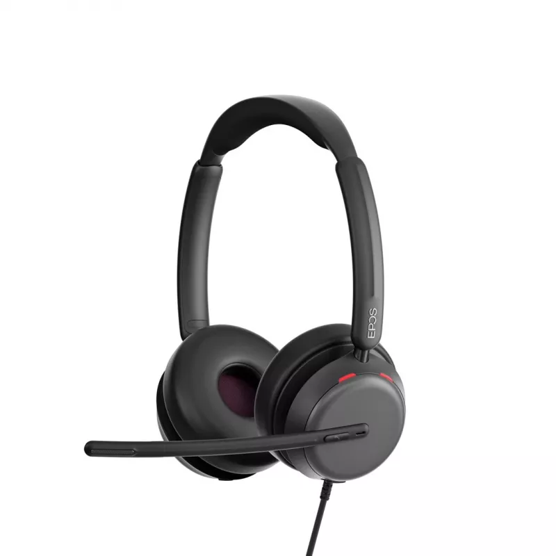 EPOS IMPACT 860 ANC Headset Kabelgebundenes Kopfband Headset Office/Call Center USB Typ-C Schwarz