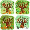 Puzzle UP - Vier Jahreszeiten (12, 16, 20 und 24 Teile)
