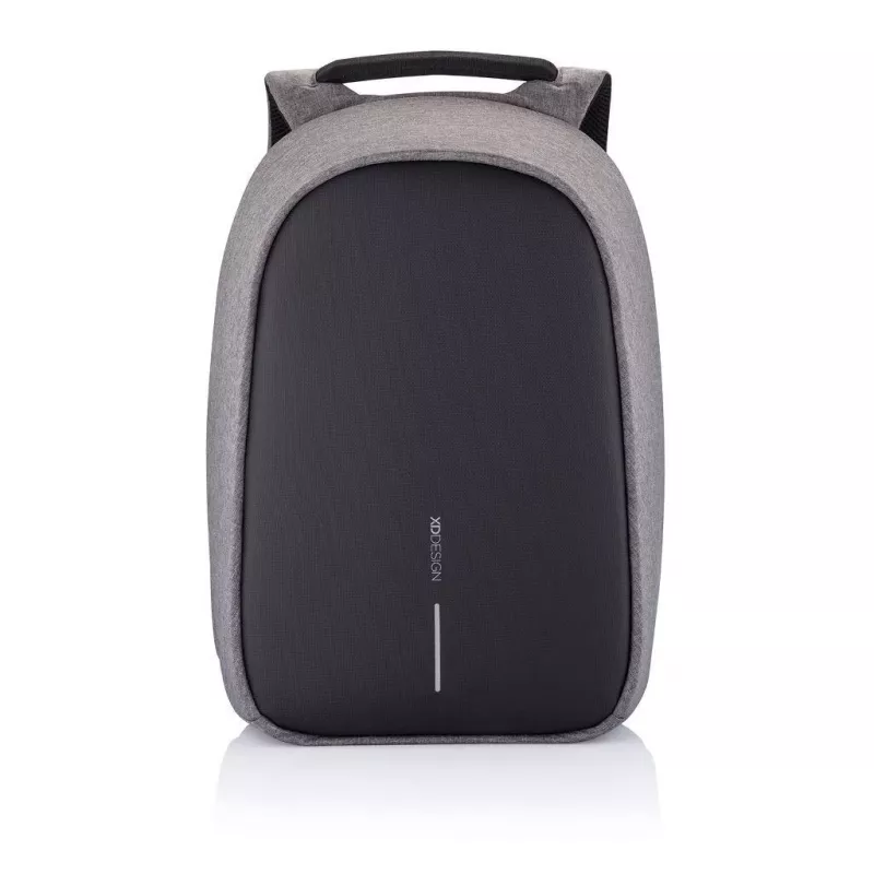 XD Design Bobby Hero Regular P705.292 Anti-Diebstahl-Rucksack, 15,6-Zoll-Laptop, 12,9-Zoll-Tablet, 16 l, USB-Ladeanschluss, RFID-Tasche, Grau