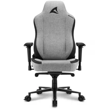 Gaming-Stuhl Sharkoon SKILLER SGS40 Stoff Gepolsterte Sitzfläche Rückenlehne Grau