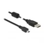 USB-Kabel DeLOCK 0,5m USB 2.0-A Mini-B
