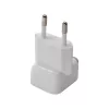 Akyga AK-AD-60 EU-Ersatzstecker CEE 7/16 auf IEC C7, Weiß