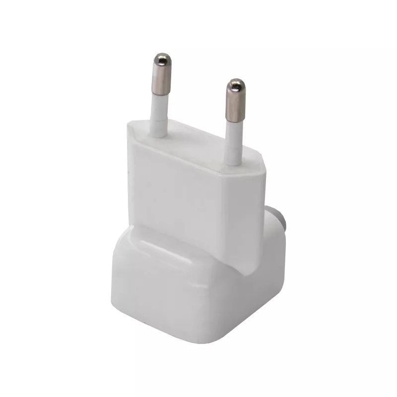 Akyga AK-AD-60 EU-Ersatzstecker CEE 7/16 auf IEC C7, Weiß