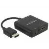 Delock HDMI Audio Extractor 4K 60 Hz, kompakt (63276)