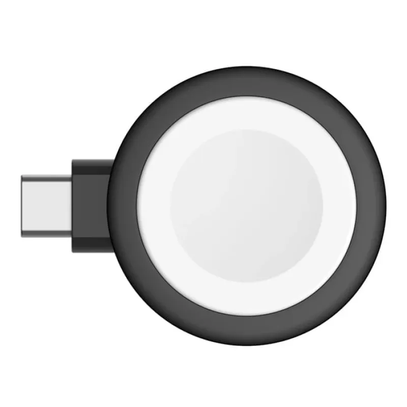 Belkin BoostCharge Tragbares USB-C Apple Watch Ladegerät, Schwarz (WIZ022glBK-B1)