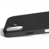 Mujjo Full Leather Case MagSafe Hülle für iPhone 17 Schwarz