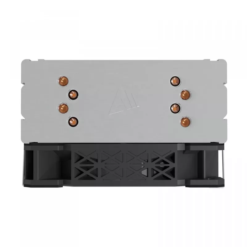 CPU-Luftkühler SAVIO SAVGCOVORTEXX2ARGB mit 4 Heatpipes, 120-mm-ARGB-Lüfter, schwarz
