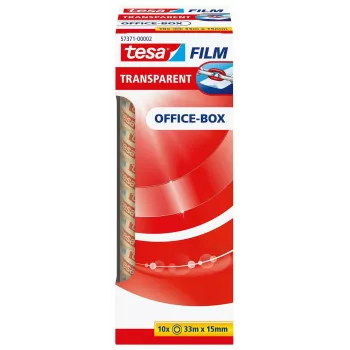 Büroklebeband Tesa 57371-00002-00 Transparent 33 m