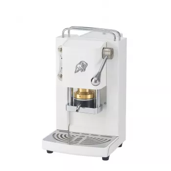 Faber Pro Essential 3.0 Espressomaschine für E.S.E.-Pads, Weiß / Chrom